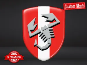 Fiat Abarth Auto Window Stickers Max Lasting Stylish Pro